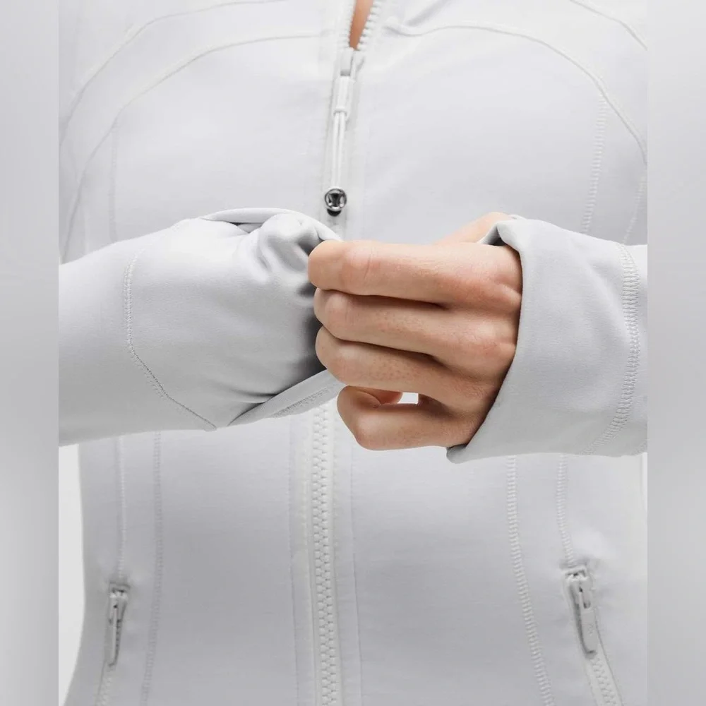 NWT Lululemon Define Jacket Nulu - Heathered Core Ultra Light Grey - 8 - Picture 3 of 15